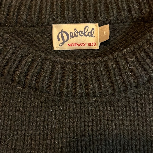 Devold Nansen Navy Blue Sweater - Picture 9 of 10